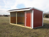 8x15 Rustic Red / Brilliant White